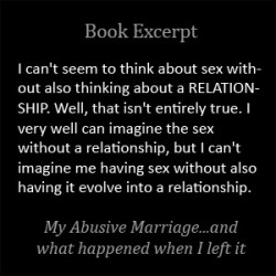 I am entertaining the thought of having some wonderful sex in the future. Grabbing some guy off the street has crossed my mind. But that wouldn't work well.