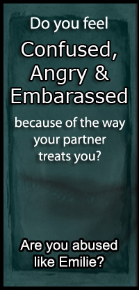 When you think you're strong enough to leave, he goes back to normal. The yelling s over and the nice guy you fell in love with is back. 