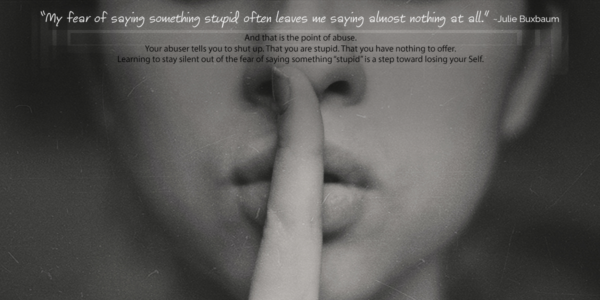 woman with her finger over her mouth giving the 'be quiet' sign, presumably before you say something stupid
