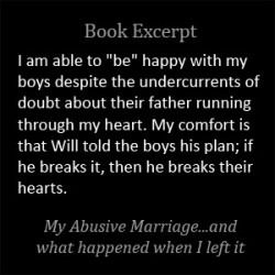 I don't understand the judge's decision to make the abusive parent the primary custodian. Despite that setback, I am confident my boys and I will spend more time together than the court mandates.