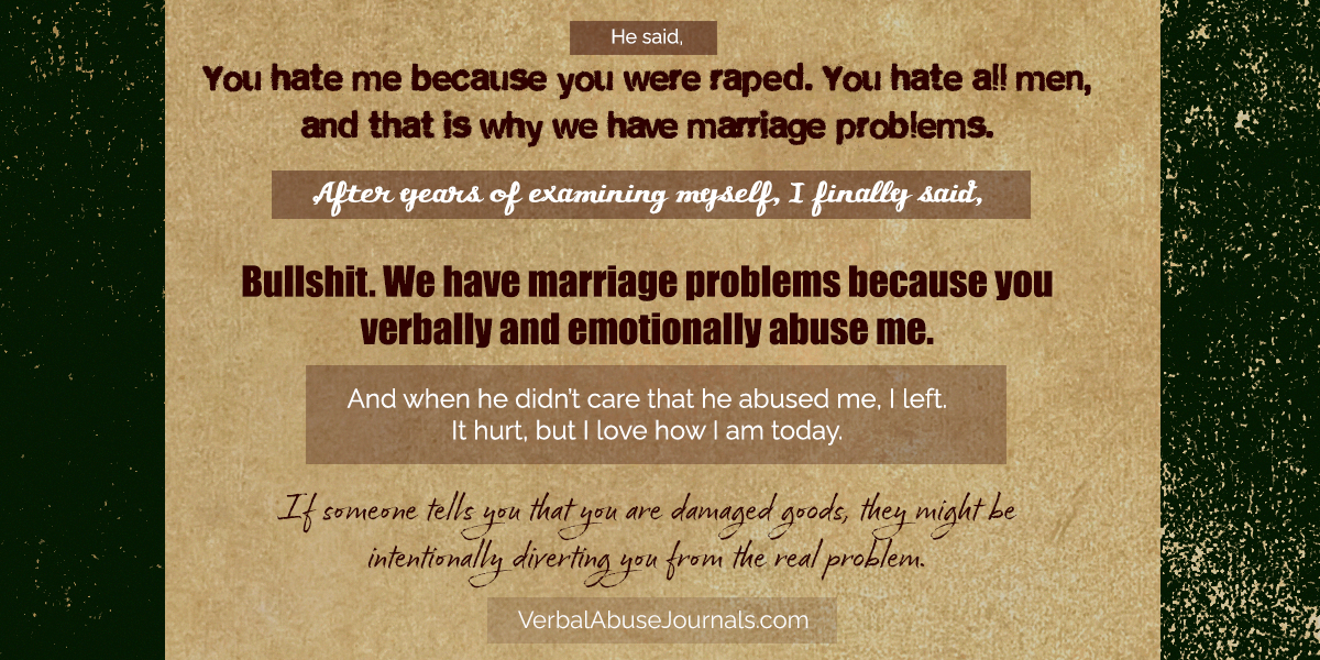 ‘You Hate Men!’ Is Diversion . . . and Retraumatization