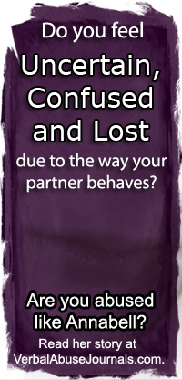 I'm weak and confused. I know this is wrong behavior but if he knows I'm seeking help he will have negative words and become even more distant.