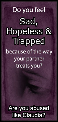 I am very fit, live in a great neighborhood & I'll bet people think I'm living the dream life when in fact I am living a nightmare. Why can't I leave? 