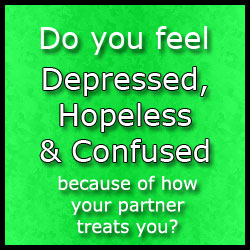 I once thought it was the alcohol. But now it’s name calling & negative down talk from time my eyes open. He says I am worthless, aging, fat, useless.