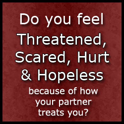 Him: “Do that again and see what happens to you.” Me: “Well what’s going to happen if I do it again?” Him: “I’m going to slap the shit out of you, bitch.”