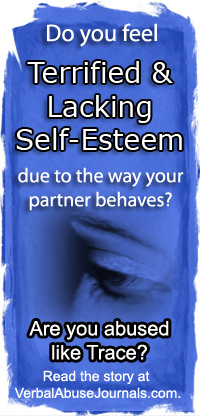  He controlled the money, what I bought, who I could see, even when I could speak. I wasn't allowed to find a job the first three years we were married.