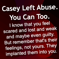 Casey’s Story – Leaving Abuse