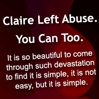 Claire’s Story – Leaving Abuse