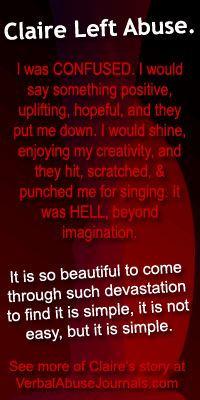 claire - leaving abuse