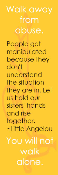 People get manipulated because they don't understand the situation they are in. Let us hold our sisters' hands and rise together. ~Little Angelou