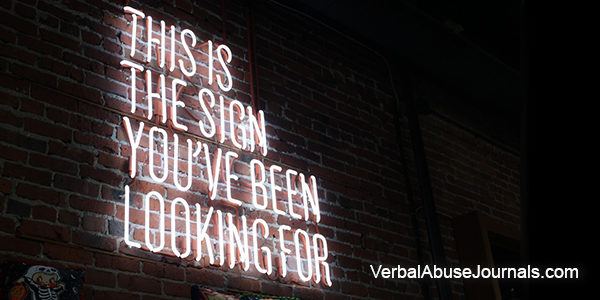 neon sign saying 'this is the sign you've been looking for.'