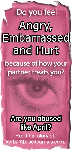 April lives with an abusive man who has hit her and abused their dog. But she says she also loves him for all the sweetness in him. This is April's story.