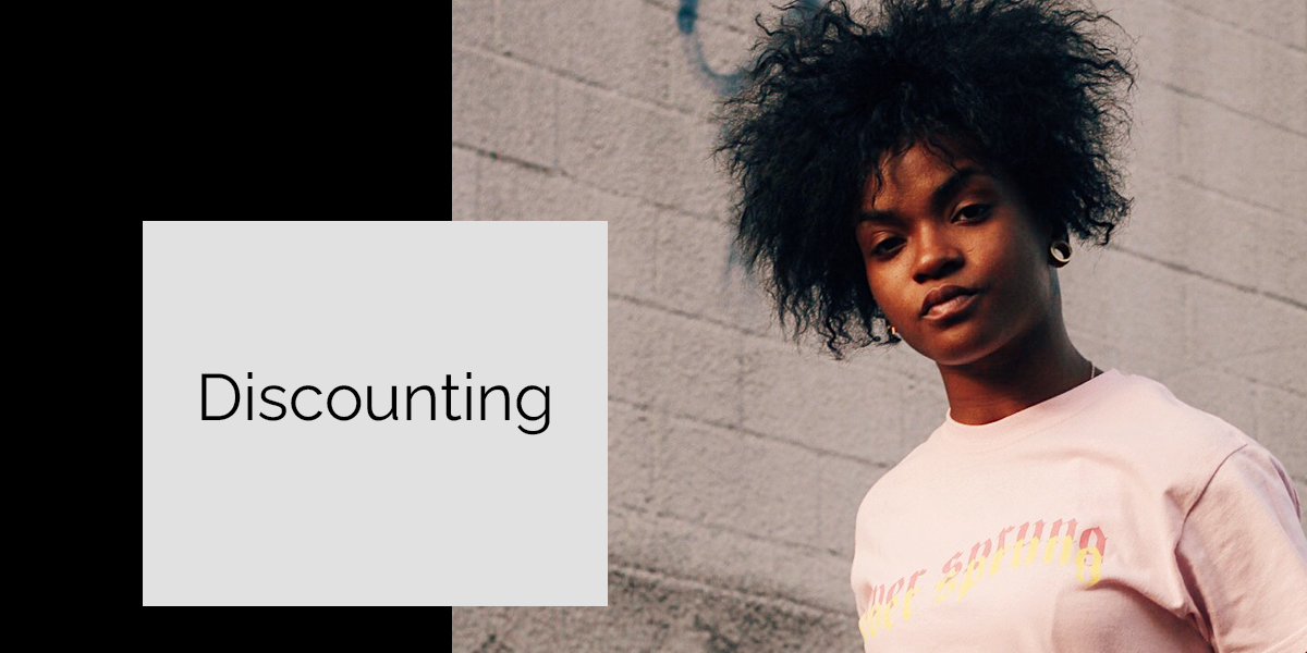 woman looking down at you, discounting what you see as reality