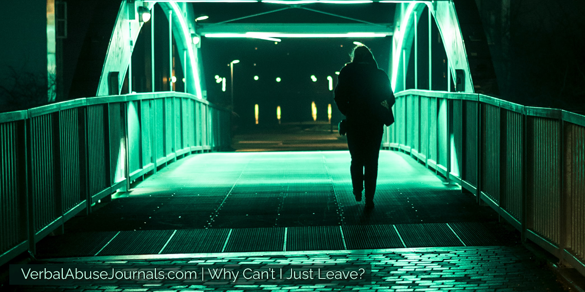 Why Can’t I Just LEAVE?