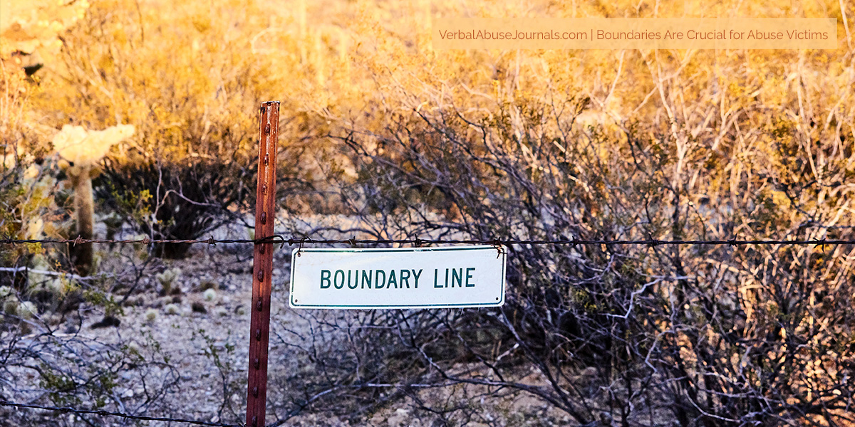 Boundaries Are Crucial for Abuse Victims