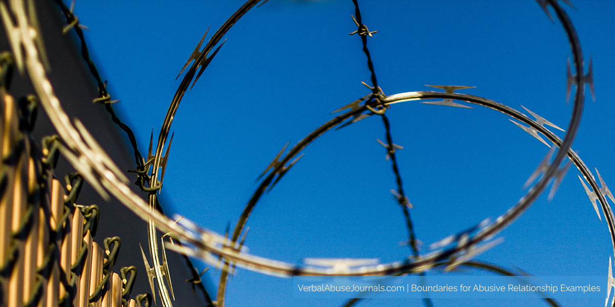 Boundaries for Abusive Relationship Examples