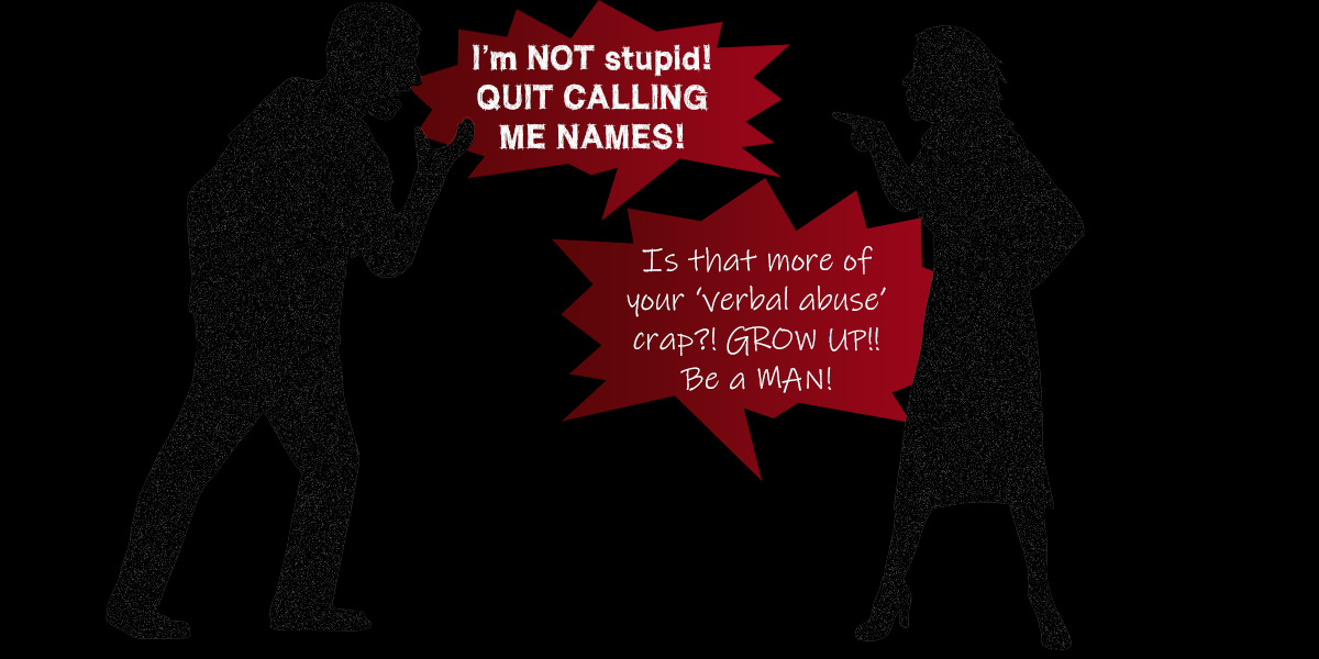 Named the Type of Verbal Abuse He Used Out Loud